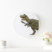 Acryl Wanduhren T-Rex Dinosaurier Kinderzimmer Grote Klok (Huis)