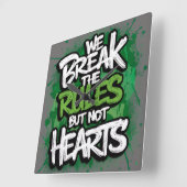 Acryl Wanduhren Vierkante Klok (Hoek)