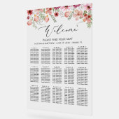 Acryl Waterverf 15 Tafels Trouwstoel Grafiek Acryl Bord (Hoek)