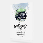 Acryl Welkomstbord | Baby shower van Halloween Acryl Bord (Hoek)