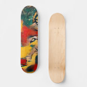 Acryl Wolf Element Zero Custom Pro Board Persoonlijk Skateboard (Voorkant)