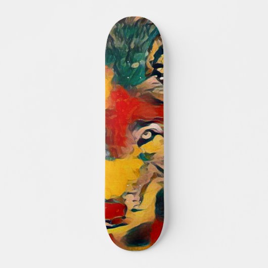 Acryl Wolf Element Zero Custom Pro Board Persoonlijk Skateboard (Voorkant)
