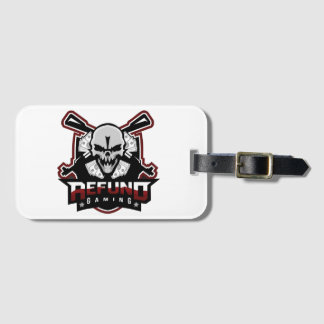 Acrylaat bagagelabel REFUND GAMING
