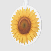 Acrylaat Ornament - Zonnebloem (voorkant)