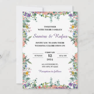 Acrylaat Trouw Uitnodigingen