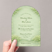 Acrylaat uitnodiging (Insitu (Draagbaar))