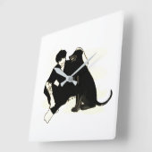 Acrylaat wandklok (Hoek)