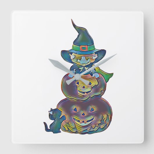 Acrylaat wandklok (Voorkant)