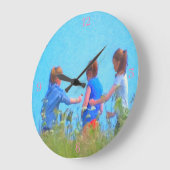 Acrylaat wandklok (Hoek)