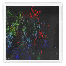 Acrylaatbakje donkere textuur abstract, Trillende