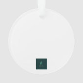 Acrylaatornament Ornament (achterkant)