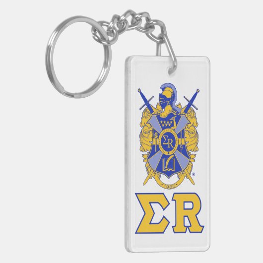 Acrylbekleding van wapenSleutelhanger Sleutelhanger (Voorkant Links)
