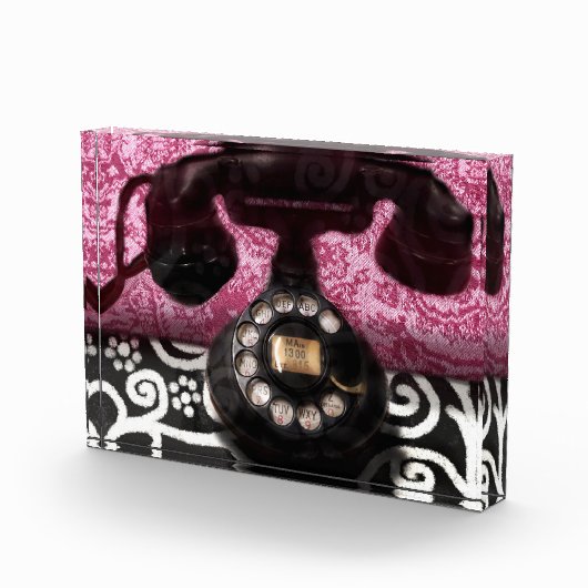 Acrylblok grillige  telefoonkunst fotoblokken (Rechts)