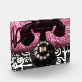 Acrylblok grillige  telefoonkunst fotoblokken