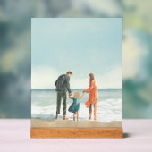 Acrylblok | Kunstwerk Uploaden Foto Weergave Acryl Bord (Neutraal)