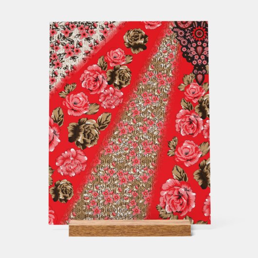 Acrylbord | Bruiloft | Feest | Elegante Decoratie (Voorkant)
