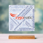 Acrylbord (vierkant) acryl bord (Neutraal)