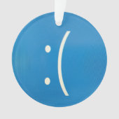 AcrylBSOD grappige fout kerstdecoratie Ornament (voorkant)