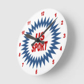 Acrylcirkelschroef, Medium US SPORT Ronde Klok (Hoek)