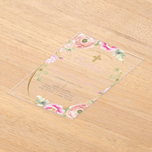 Acryldoop Acryl Uitnodigingen (Laagn)