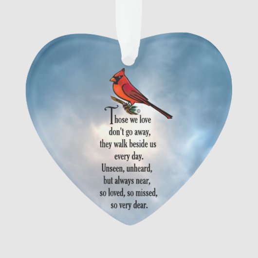 Acrylen ornament (voorkant)