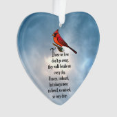 Acrylen ornament (voorkant)