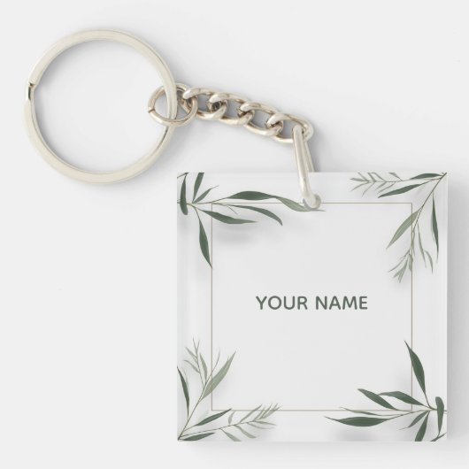 Acrylen sleutelhanger (voorkant)