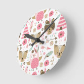 Acrylen wandklok (Hoek)