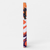 Acrylgeel Oranje vloeibaar Abstract patroon Case-Mate iPhone Case (Achterkant/links)