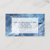 Acrylgietschilderij - Oceaan Visitekaartje (Achterkant)