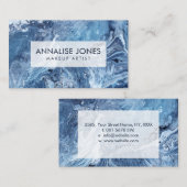 Acrylgietschilderij - Oceaan Visitekaartje (Voorkant / Achterkant)