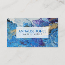 Acrylgietvormen abstracte blauwdrukken en goud