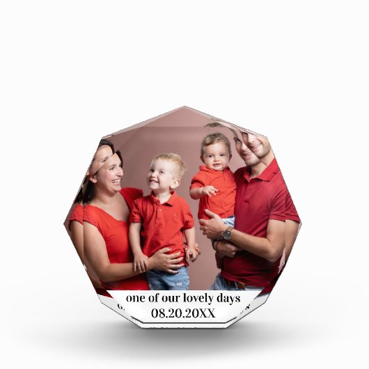 Acrylglas Foto Lijst Block, Aangepaste Acryl (Voorkant)