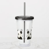 Acrylglas met panas acryl drinkbeker (Rechts)