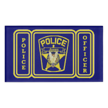 Acrylherbruikbare naam van de politieagent