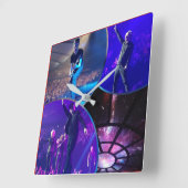 ACRYLHORLOGE VIERKANTE KLOK (Hoek)