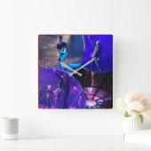 ACRYLHORLOGE VIERKANTE KLOK (Huis)