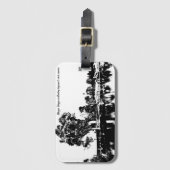 Acrylhoudend Bagagelabel (Voorkant (verticaal))