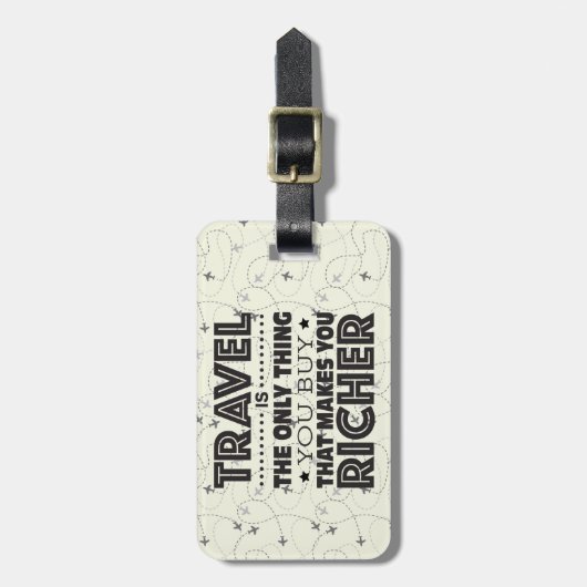 Acrylhoudend Bagagelabel (Voorkant verticaal)