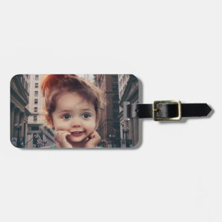 Acrylhoudend Bagagelabel