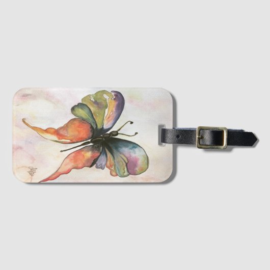 Acrylhoudend Bagagelabel (Voorkant (horizontaal))