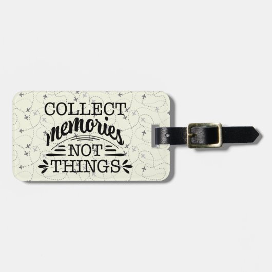 Acrylhoudend Bagagelabel (Voorkant horizontaal)