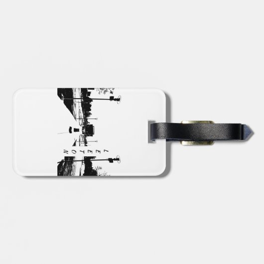 Acrylhoudend Bagagelabel (Achterkant horizontaal)