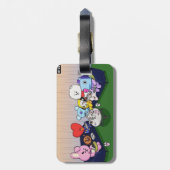 Acrylhoudend Bagagelabel (Achterkant verticaal)