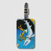 Acrylhoudend Bagagelabel (Voorkant (verticaal))