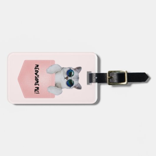 Acrylhoudend Bagagelabel (Voorkant horizontaal)