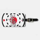 Acrylhoudend Bagagelabel (Voorkant horizontaal)