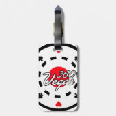 Acrylhoudend Bagagelabel (Achterkant verticaal)