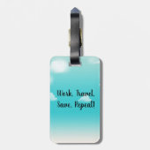 Acrylhoudend Bagagelabel (Achterkant verticaal)