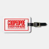 Acrylhoudend Bagagelabel (Voorkant horizontaal)